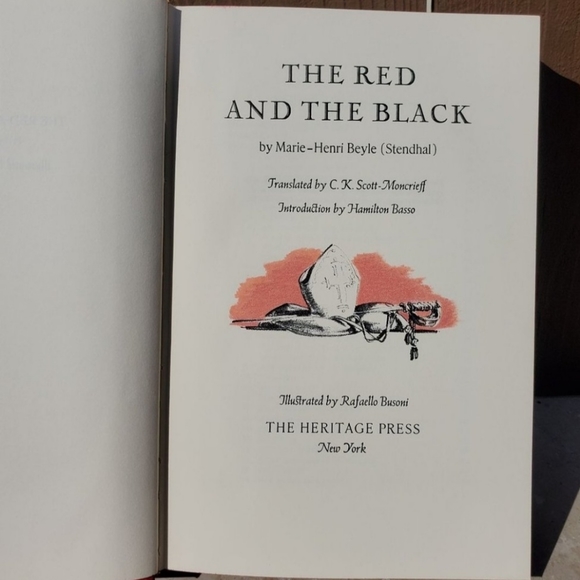 The Red and the Black by Marie-Henri Beyle (Stendhal) | Heritage Press 1954 Book - Picture 3 of 16